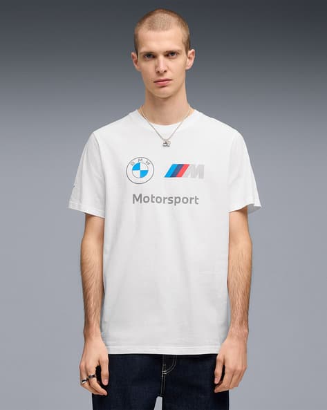 Puma BMW M Motorsport Essentials Men's Logo Tee