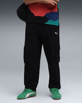 Mid Rise Straight Track Pants