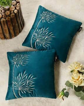 Pack of 2 Velvet Printed Cushion Cover-image-24