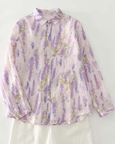 SVARAA Women Floral Print Regular Fit Top