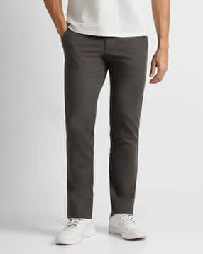 van heusen Men Slim Fit Mid-Rise Chinos-picture-15