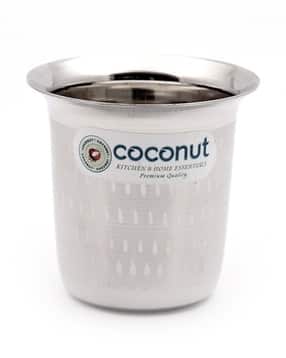 Set of 6 Stainless Steel Glasses 