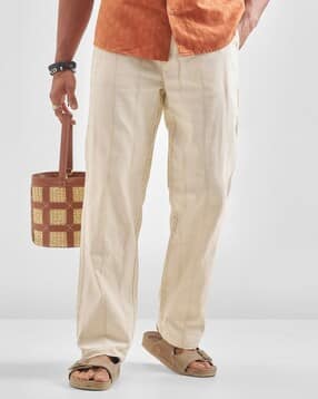 highlander Men Mid-Rise Relaxed Fit Trousers-picture-12