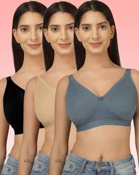 Pack of 3 Seamless T-Shirt Bras