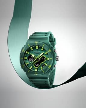 men digital wrist watch with buckle closure-velocity 8120 green