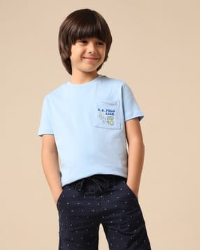 u.s. polo assn. Boys Logo Print Regular Fit Crew-Neck T-Shirt-picture-42