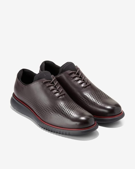 Cole Haan Men Lace-Up Fastening Round Toe Casual Shoes