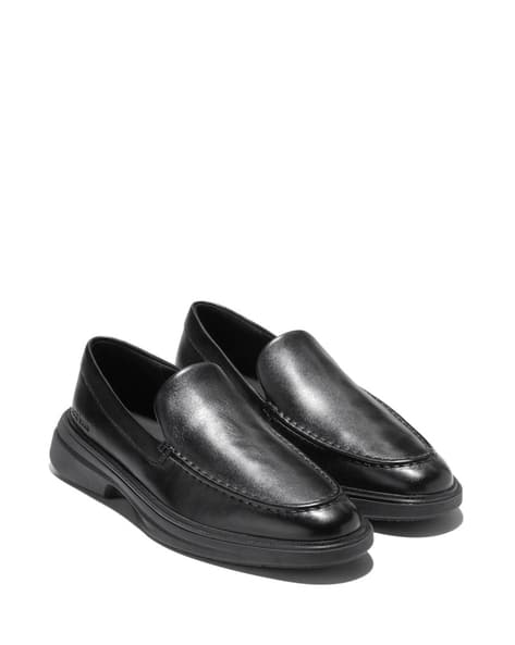 Cole Haan Men Round Toe Slip-On Shoes