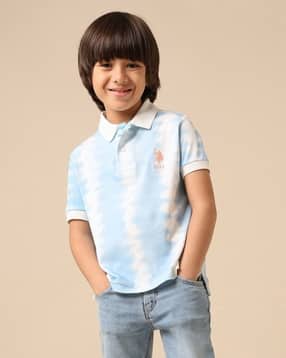 u.s. polo assn. Boys Logo-Embossed Regular Fit Polo T-Shirt-picture-17