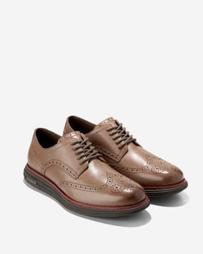 cole haan Men Round Toe Lace-Up Fastening Shoes-picture-13