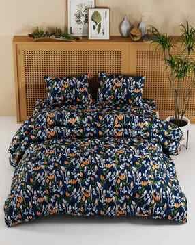 kopa Floral Print Double-Size Comforter with Pillow Covers-picture-21