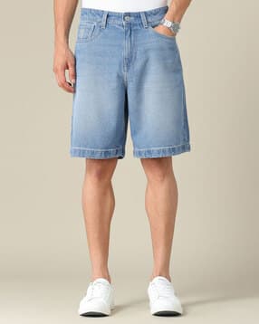 u.s. polo assn. Men Mid-Rise Regular Fit Denim Shorts-picture-17