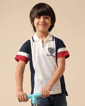 u.s. polo assn. Boys Logo-Embossed Regular Fit Polo T-Shirt-picture-18