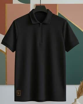 Men Regular Fit Polo T-Shirt