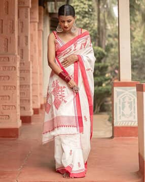 indie picks Woven Banarasi Silk Designer Kanjivaram Saree-picture-34