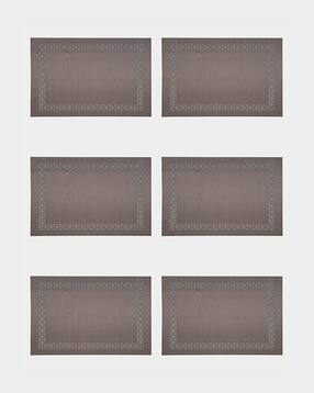 Set of 6 Geometric Dining Table Placemats-image-3