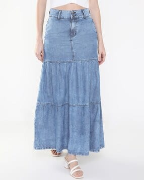 showoff Women Maxi Tiered Skirt-picture-47