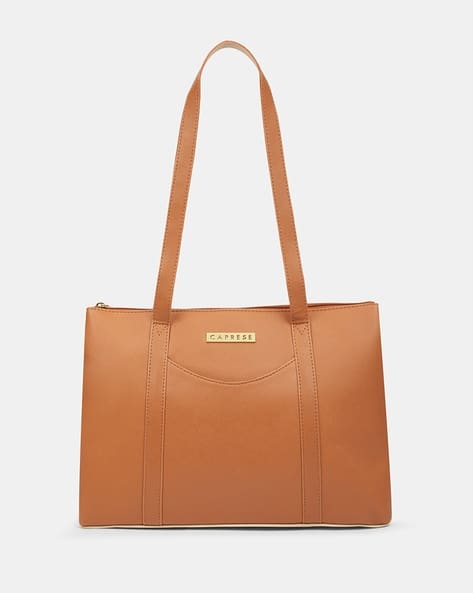 CAPRESE Women Basil Large Tote Bag with Shoulder Straps