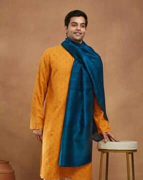 fabindia Men Hand Woven Stole-picture-49