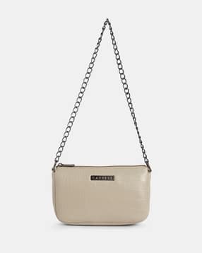 caprese Women Baguette Handbag with Chain Closure-picture-39