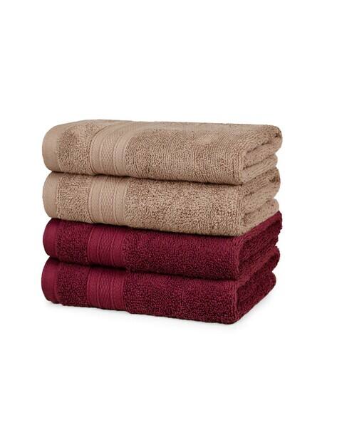 MYTRIDENT Soft Comfort Air Rich Towel 4 Pc Set