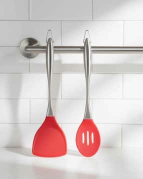 we3 Stainless Steel Hole Spoon and Serving Spatula -picture-20