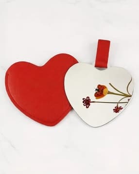 we3 Stainless Steel Portable Pocket Heart Mirror-picture-21
