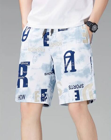 NEONOMAD Men Mid-Rise Printed Regular Fit Shorts