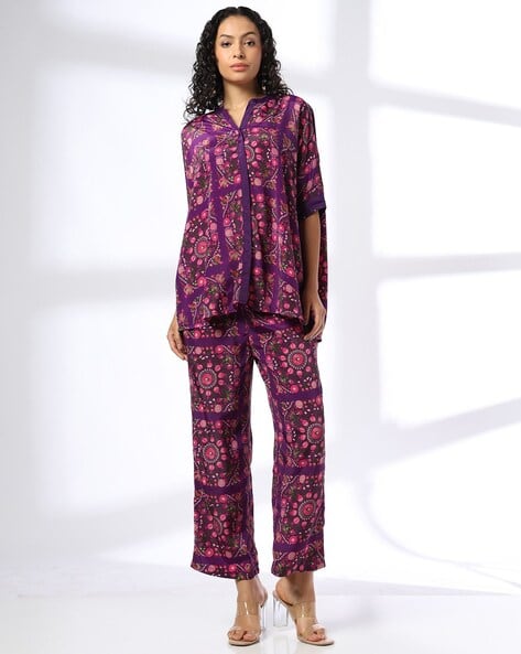 FUSION Women Placement Printed 2 -Piece Set