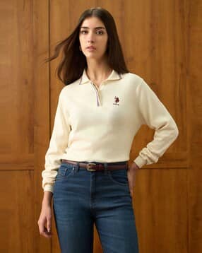 u.s. polo assn. Women Logo Embroidered Pull Over -picture-32