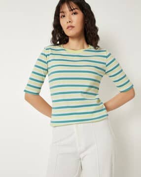 max Striped Ribbed T-Shirt-picture-31