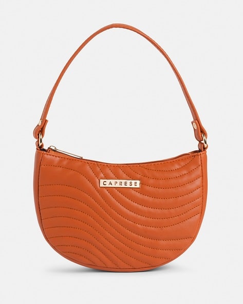 CAPRESE Women Baguette Bag with Stitch Detail