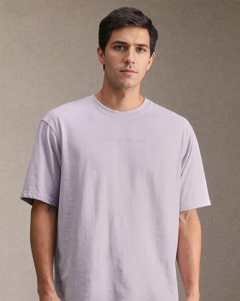 LOUIS PHILIPPE Men Relaxed Fit Round Neck T-Shirt
