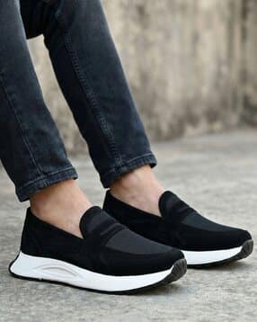 Men Slip-On Round-Toe Loafers-image-7