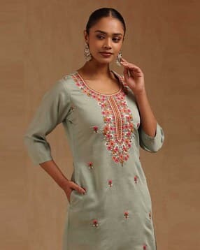 soch Women Floral Kurta-picture-11