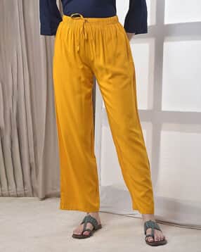 dollar missy Women Wide Leg Mid-Rise Palazzos-picture-45