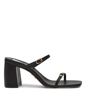steve madden Women Reformer-In Chunky Heel Sandals-picture-20