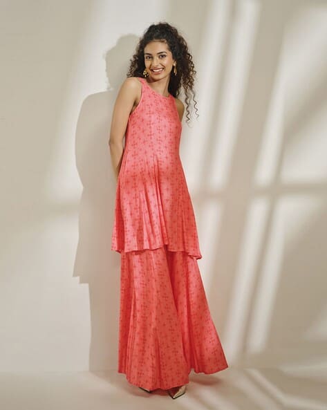 Global Desi Women Printed 2-Piece Kurta Set