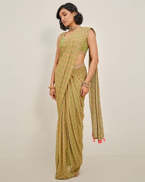 Global Desi Women Printed Saree