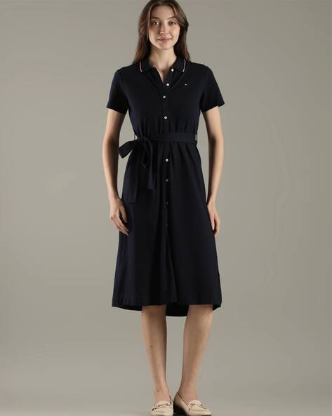 TOMMY HILFIGER Women Spread-Collar Shirt Dress