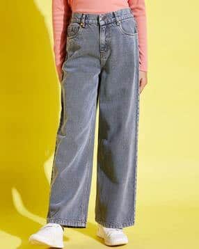 noh.voh - sassafras kids Girls Washed Mid Rise Jeans-picture-20