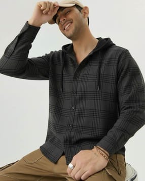 buda jeans co Men Checked Regular Fit Shirt-picture-12