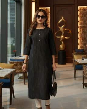 indie picks Cotton Blend Casual Kurta-picture-18