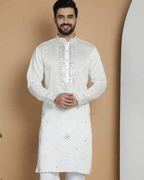 jompers Men Embroidered Regular Fit Kurta-picture-25