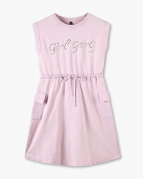 rio girls Girls Embellished Fit & Flare Dress-picture-41