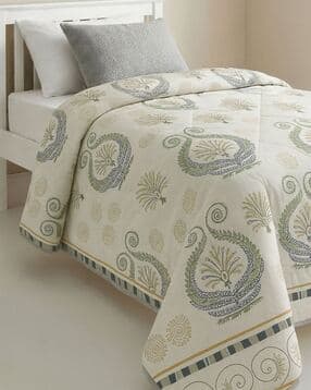 Printed Single Reversible AC Comforter