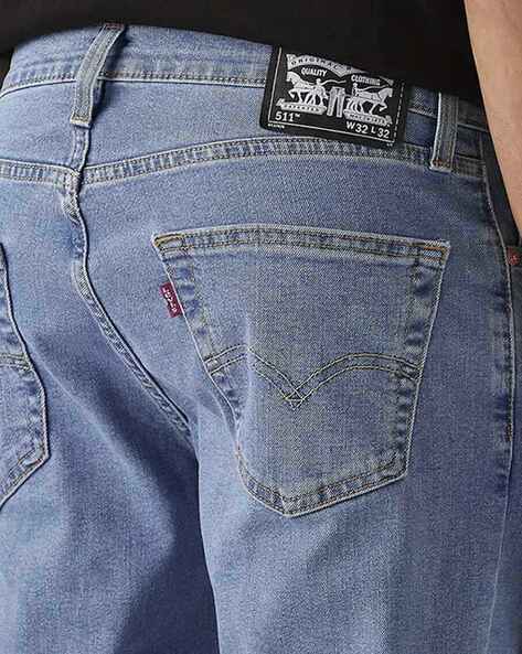 Buy LEVI'S Men Lightly Washed 511 Slim F Online | Ajio.com