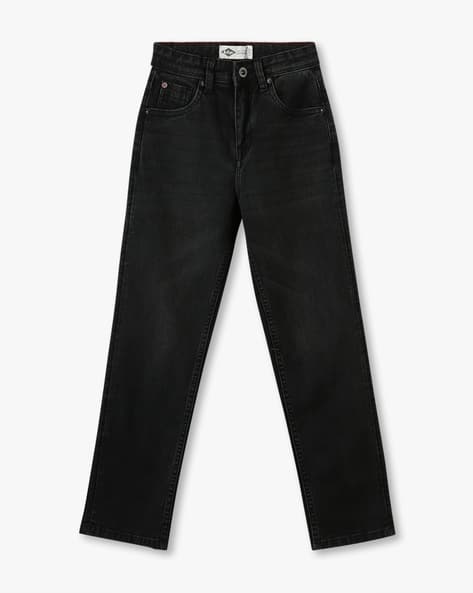 Lee Cooper Boys Mid-Rise Wide Leg Jeans