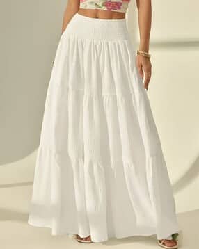 otabu Women Maxi Flared Skirt-picture-26