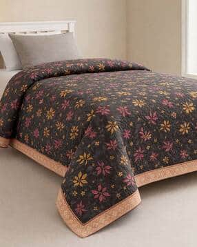 mafatlal Floral Print Single Reversible AC Comforter-picture-21
